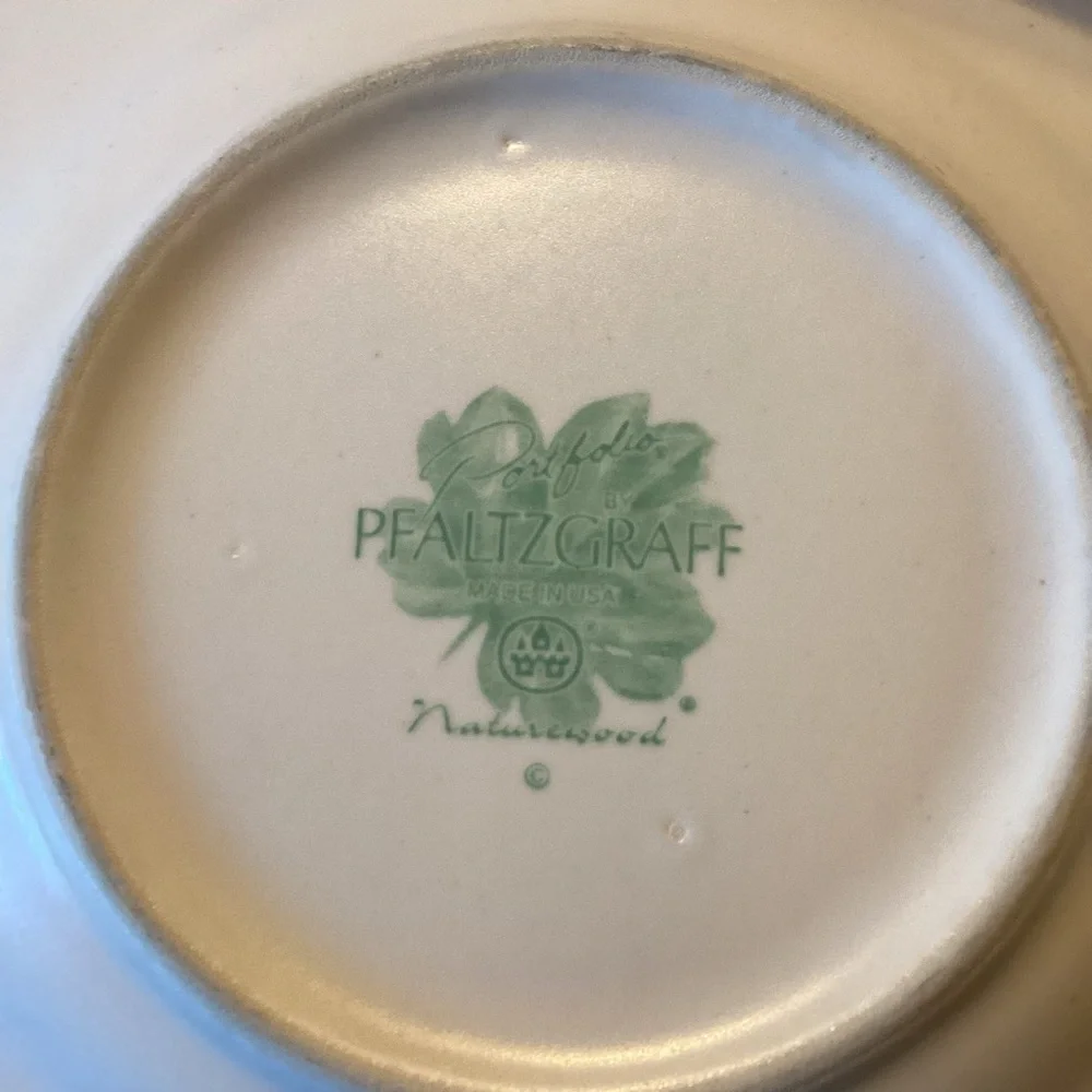 Pfaltzgraff Naturewood Vintage Salad Plates - set of 6